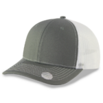 Charcoal Gray/White