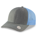 Heather Gray/Colbalt blue