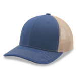 Navy Blue Heather/Khaki Beige