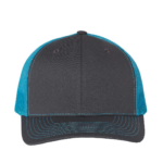Charcoal-Neon Blue