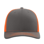 Charcoal-Neon Orange