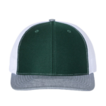 Dark Green-White-Heather