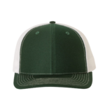 Dark Green-White