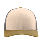 Mink Beige-Charcoal-Amber Gold