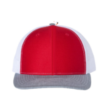Red-White-Heather Grey