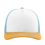 White Columbia-Blue Yellow