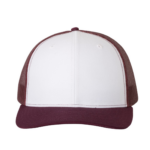 White-Maroon