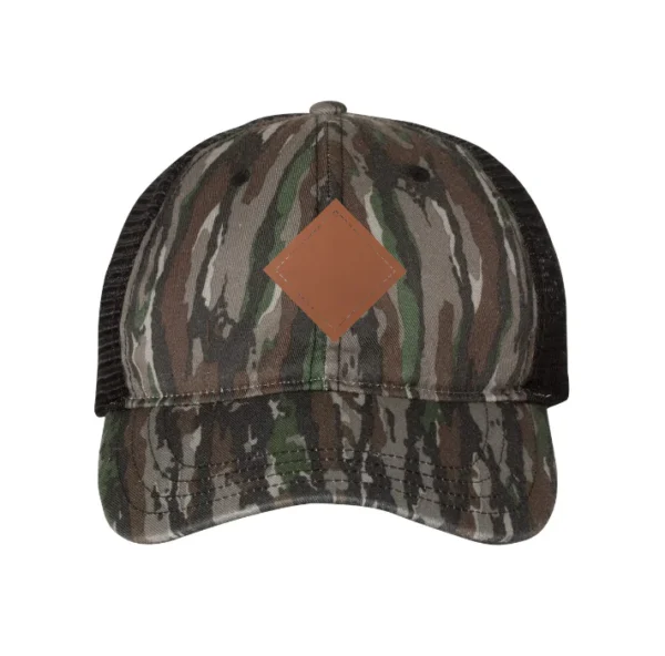 sewn patch camo hats